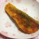 鮭のカレーパン粉焼き